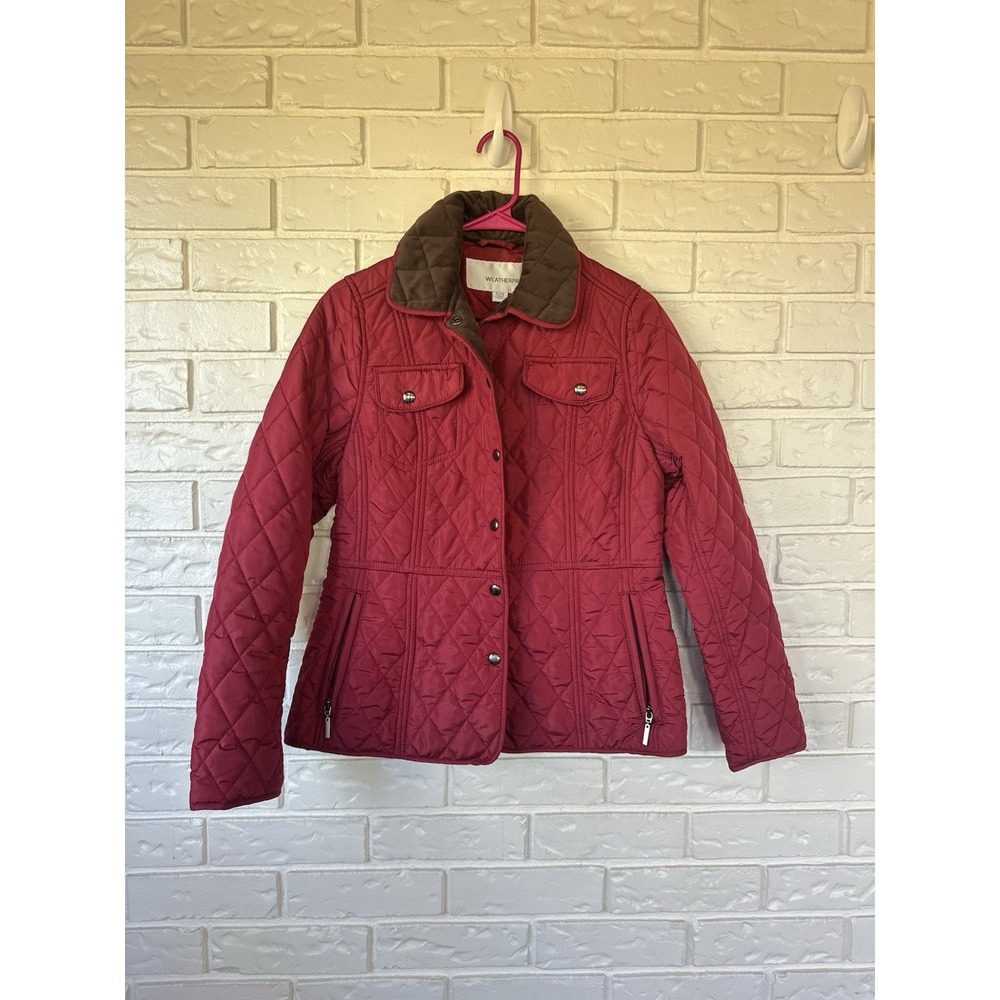 Weatherproof Women's Quilted Ruby Jacket Small |‎ "Stars Hollow Stroll" 🍂